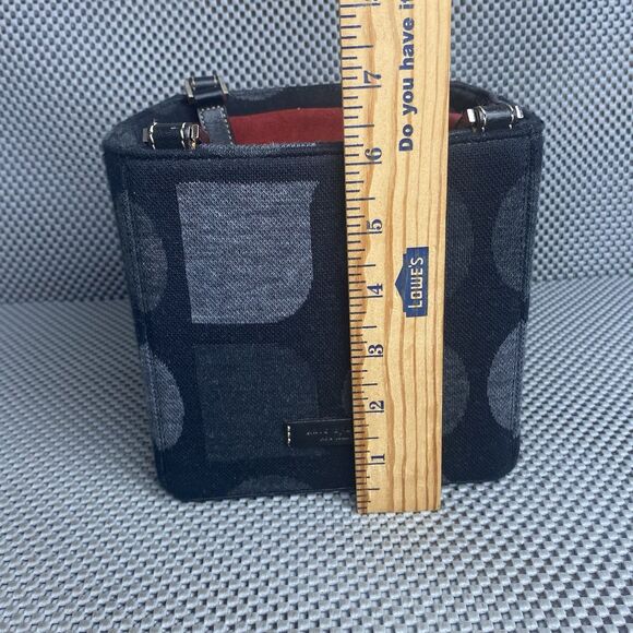 Kate Spade New York Bag Womens Small Black Gray Square Cube Bucket Bag Rare - Picture 14 of 16
